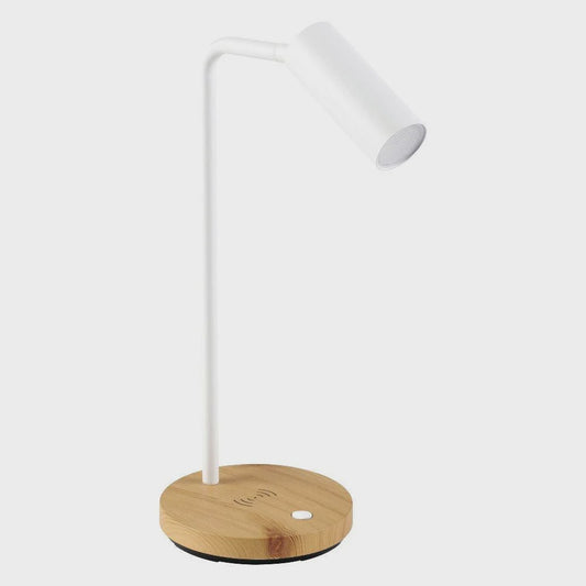 Connor 5W LED Table Lamp With Wireless Charging White - 205215N - ARCK Electrical Wholesale Supplies