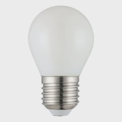 Fancy Round Frost LED 4W E27 Dimmable 5000K - 206466 - ARCK Electrical Wholesale Supplies