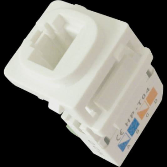 Four pin telephone socket mech - DX-RJ11 - ARCK Electrical Wholesale Supplies