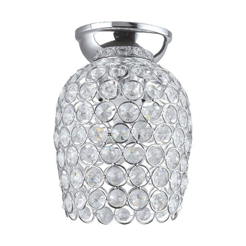 Bonares DIY Batten Fix Light Chrome & Crystal 130mm - 203358 - ARCK Electrical Wholesale Supplies
