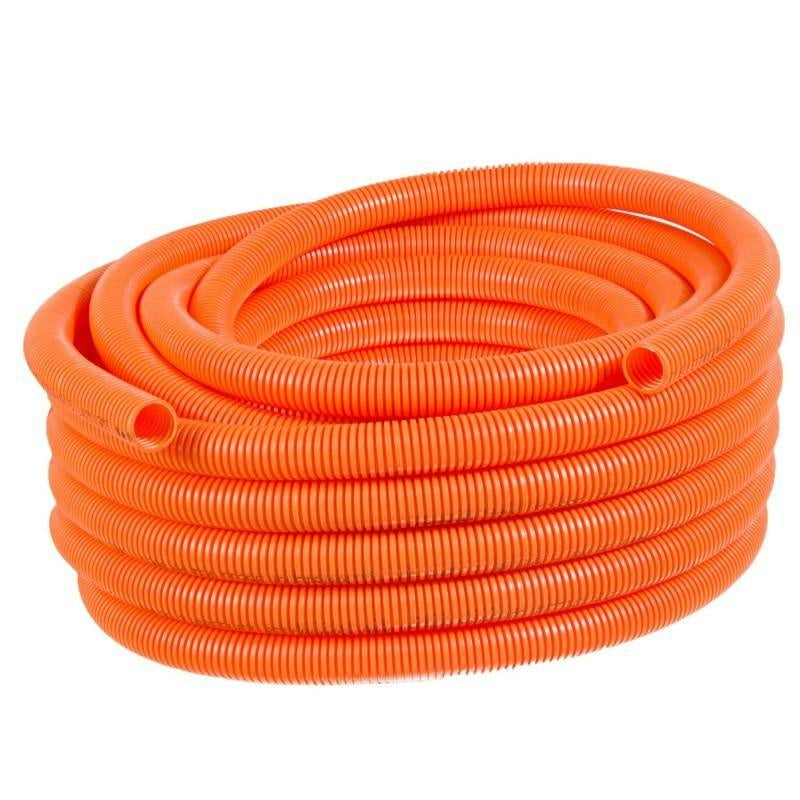CORRUGATED CONDUIT ORANGE 50MM X 10M - CCO5010