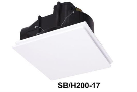 ALTAIR 17 EXHAUST FAN SQUARE - H200-17 - ARCK Electrical Wholesale Supplies