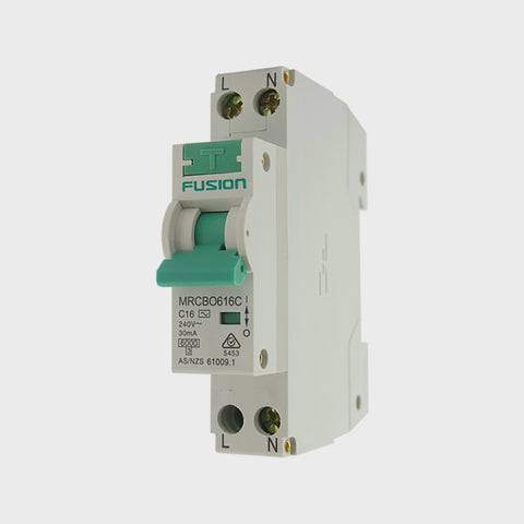 RCBO 1 Pole Combo 6kA 250V AC 25A - MRCBO625C - ARCK Electrical Wholesale Supplies
