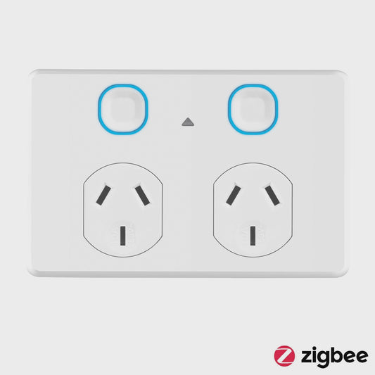 Double Power Point - SPP02G - (ZIGBEE) - ARCK Electrical Wholesale Supplies