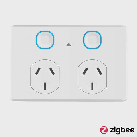 Double Power Point - SPP02G - (ZIGBEE) - ARCK Electrical Wholesale Supplies
