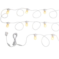 Festoon Solar 10 Lights 12V L13000mm White Plastic 2700K - 205894N