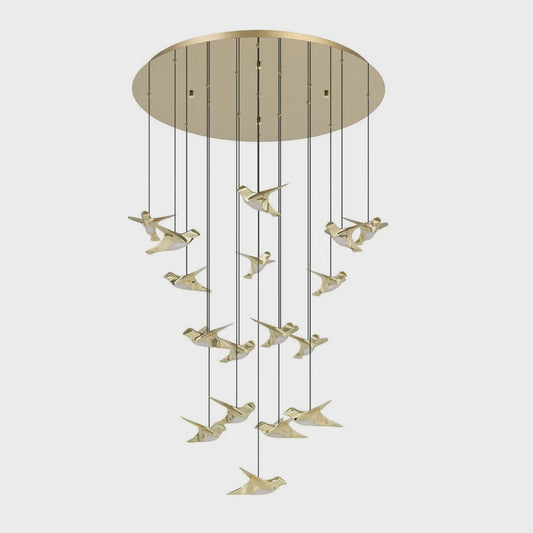 Paratebueno 780mm Pendant Light Brass - 390398 - ARCK Electrical Wholesale Supplies