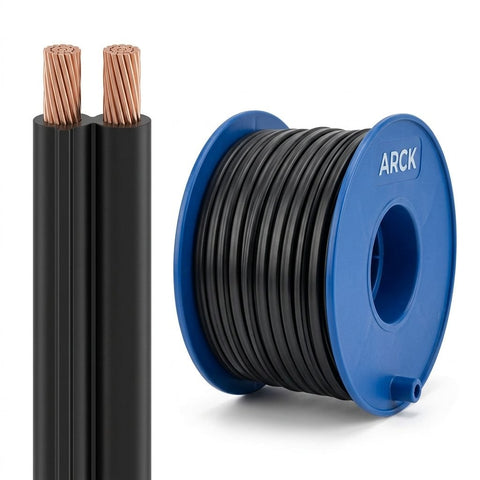 6mm Garden Cable Figure 8 - 100m Roll - F84032-100BLK