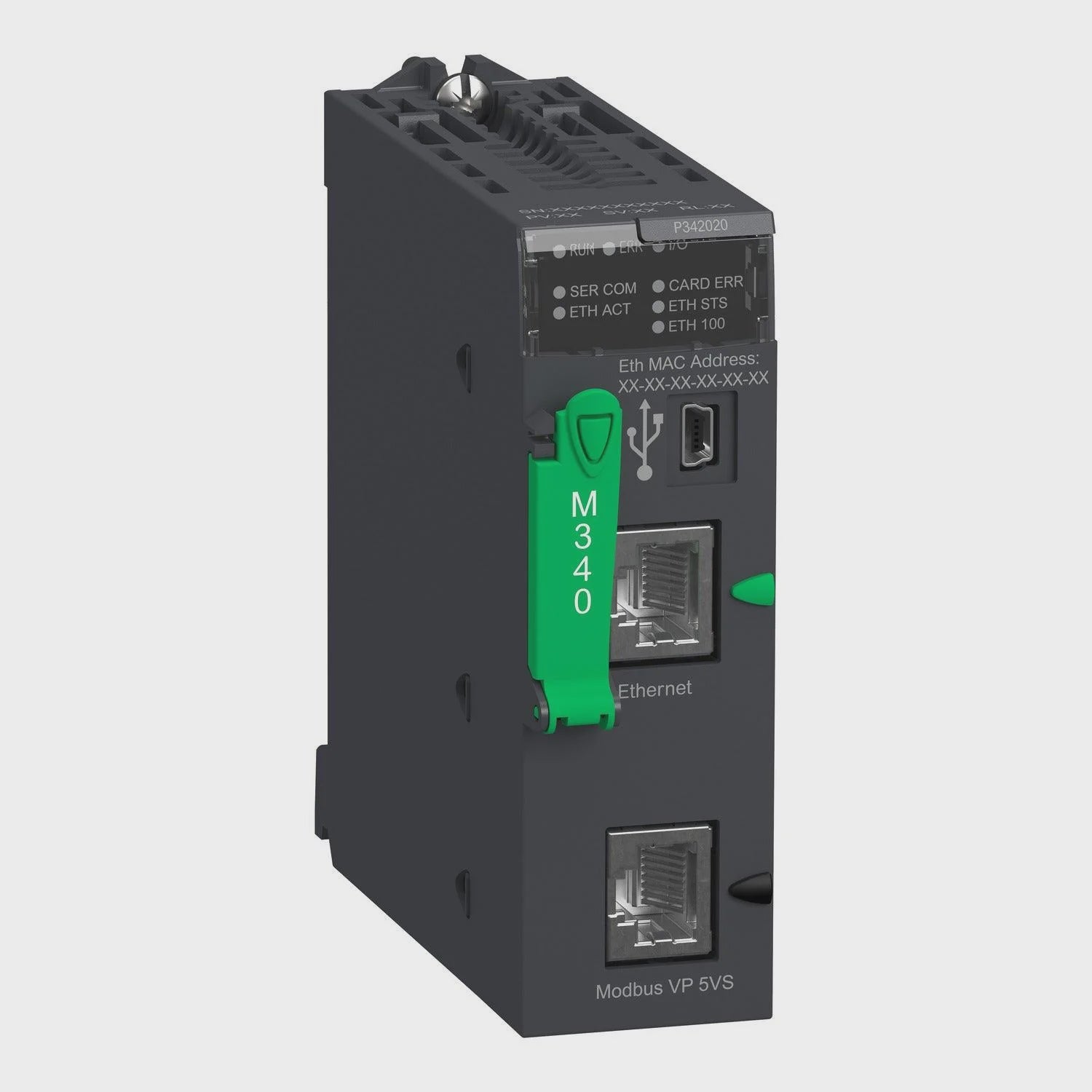 Clipsal Processor module M340 - max 1024 discrete + 256 analog I/O - Modbus - Ethernet - BMXP342020 - ARCK Electrical Wholesale Supplies