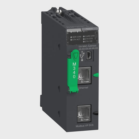Clipsal Processor module M340 - max 1024 discrete + 256 analog I/O - Modbus - Ethernet - BMXP342020 - ARCK Electrical Wholesale Supplies
