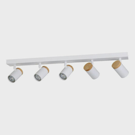 CARTAGENA Spot 5 lights White Steel - 206182 - ARCK Electrical Wholesale Supplies