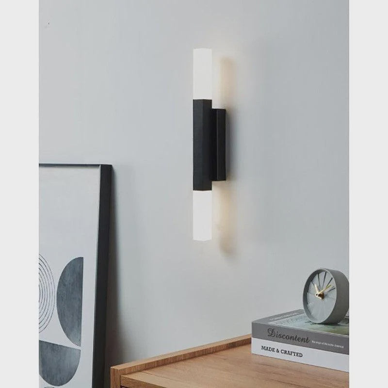 Alcudia Up / Down Wall Light Black Aluminium / Plastic 3000K - 900617N - ARCK Electrical Wholesale Supplies