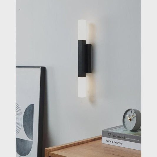Alcudia Up / Down Wall Light Black Aluminium / Plastic 3000K - 900617N - ARCK Electrical Wholesale Supplies