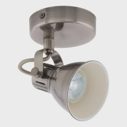 SERAS Spot Light Antique Nickel Steel - 206057 - ARCK Electrical Wholesale Supplies