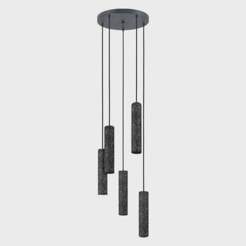 Mentalona 5 LED Light Pendant 5x5W 4000K Anthracite Steel - 205314 - ARCK Electrical Wholesale Supplies