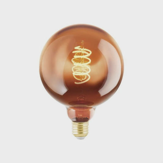 Bulb LED G125 Globe ES 240V 4W Warm White 2000K - 110093 - ARCK Electrical Wholesale Supplies