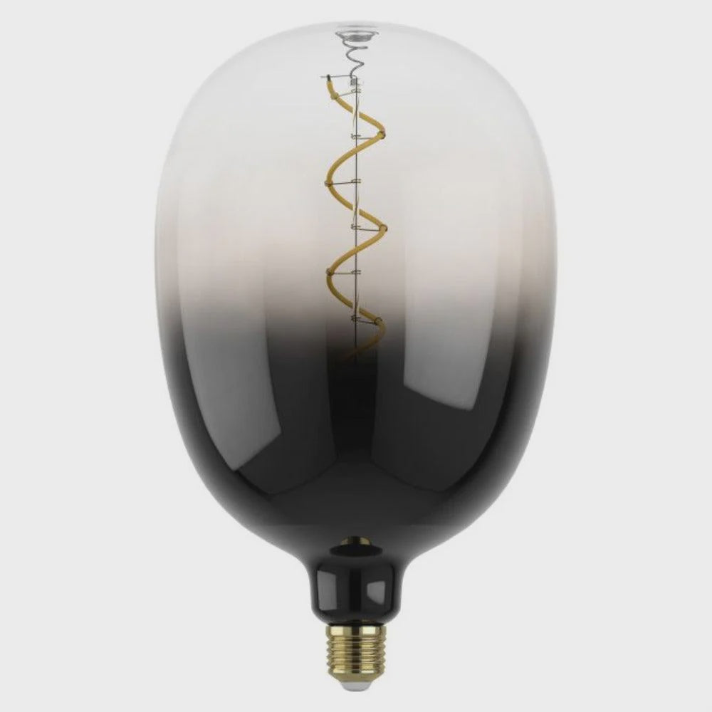 Filament Dimmable LED T180 Globe Bulb 240V 4W ES Grey Transparent Glass 1800K - 12588 - ARCK Electrical Wholesale Supplies