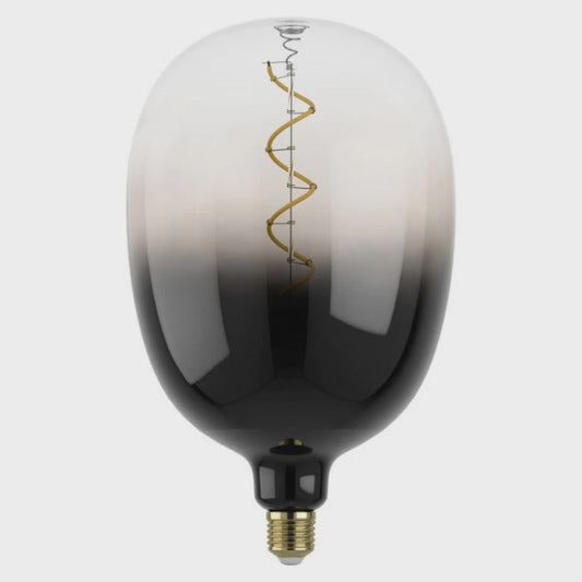 Filament Dimmable LED T180 Globe Bulb 240V 4W ES Grey Transparent Glass 1800K - 12588 - ARCK Electrical Wholesale Supplies