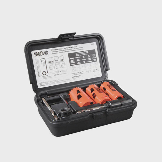 3 pieces downlight holesaw kit - A-32905KITM - ARCK Electrical Wholesale Supplies