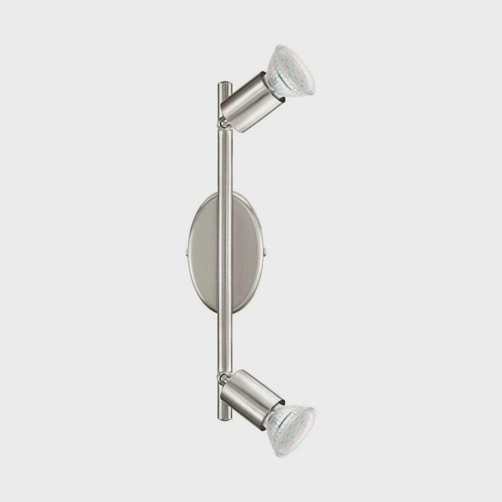 Buzz 2 Light Spotlight LED 4200K Satin Nickel - 200693 - ARCK Electrical Wholesale Supplies