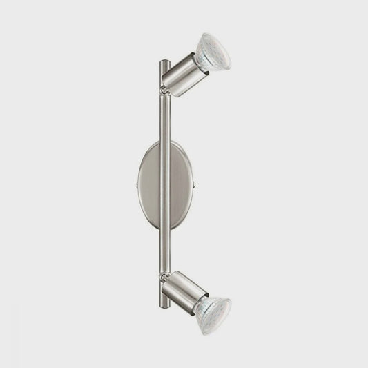 Buzz 2 Light Spotlight LED 4200K Satin Nickel - 200693 - ARCK Electrical Wholesale Supplies