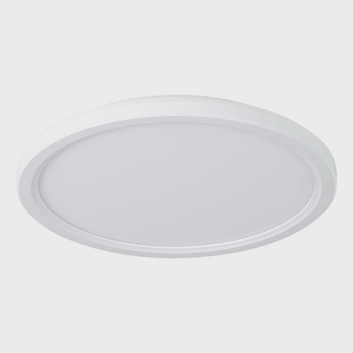 Romeo 500mm Dimmable LED Oyster Light White 40W TRI Colour - 206354 - ARCK Electrical Wholesale Supplies