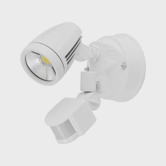 Chopper Outdoor LED Spotlight With Sensor Black- 204391 - ARCK Electrical Wholesale Supplies