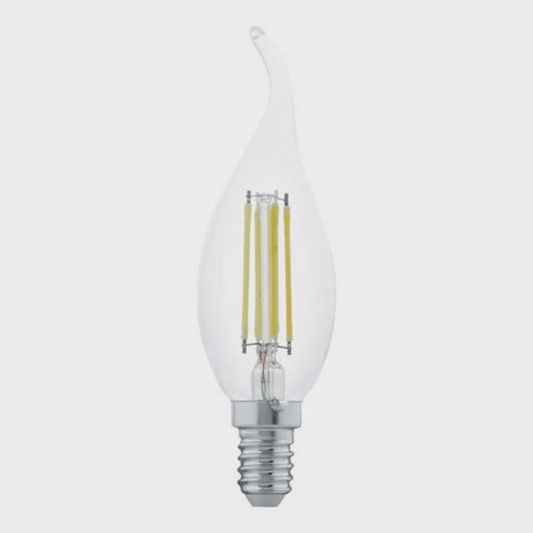 Bulb LED CF35 Globe ES 240V 4W Warm White 2700K - 110017 - ARCK Electrical Wholesale Supplies
