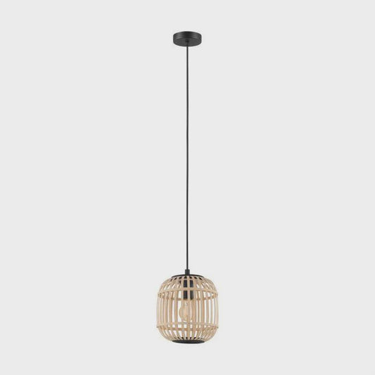 Bordesley Wooden Pendant Light - 43231N - ARCK Electrical Wholesale Supplies