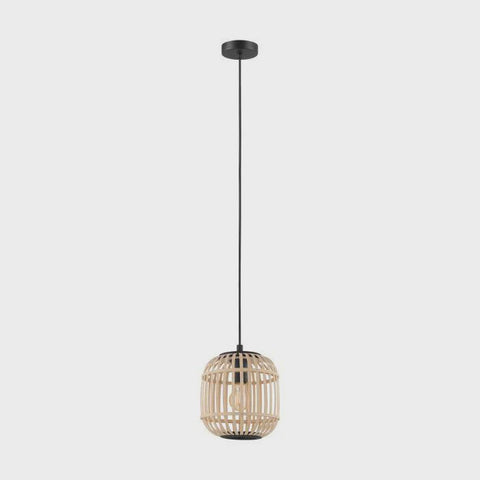 Bordesley Wooden Pendant Light - 43231N - ARCK Electrical Wholesale Supplies