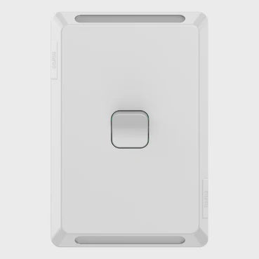 Clipsal 10 Amp 1 Gang PRO Seri - CLIP3041VA-XW - ARCK Electrical Wholesale Supplies