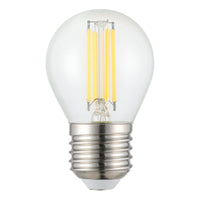 Filament Fancy Round Clear LED 4W E27 Dimmable 5000K - 206462
