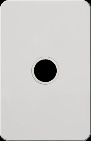 Hager 1 Gang SILHOUETTE Grid P - WBSSP1-MW - ARCK Electrical Wholesale Supplies