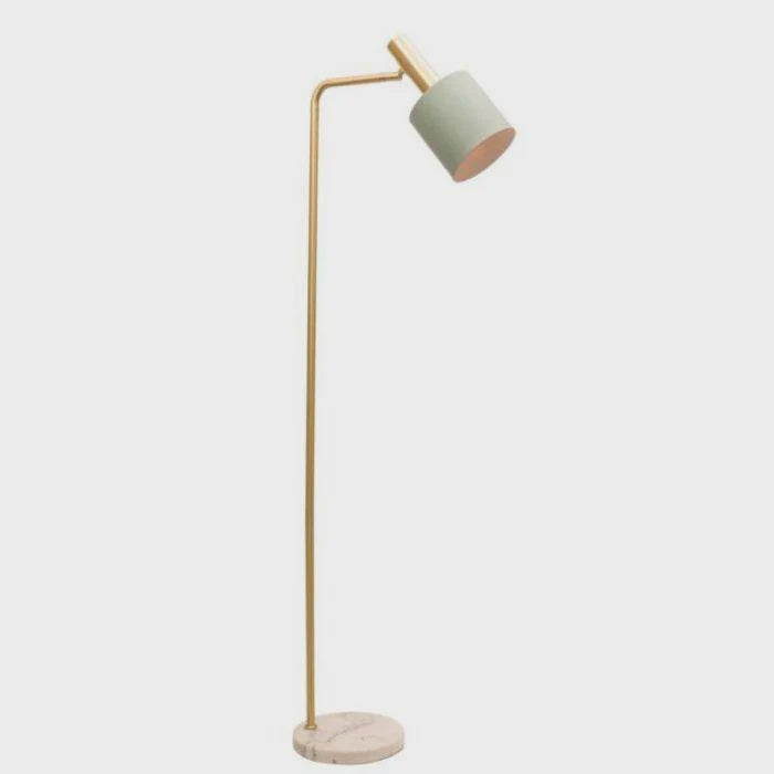 Addison Floor Lamp Jade/Marble - A29121