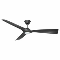 Trinidad III Black 1300mm Ceiling Fan with Light - FC598133BB