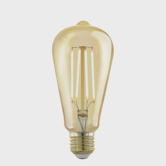 Bulb LED ST64 Globe ES 240V 4W Warm White 1700K - 110067 - ARCK Electrical Wholesale Supplies