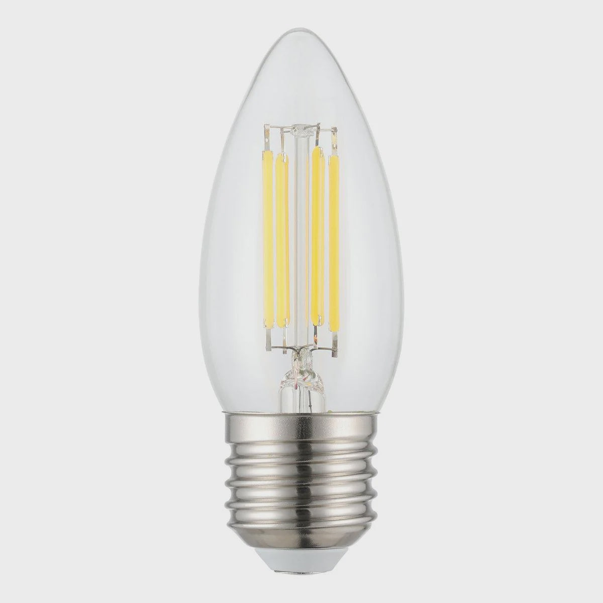 Filament Candle Clear Globe 4W E27 Dimmable 3000K - 206435 - ARCK Electrical Wholesale Supplies