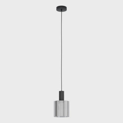Gorosiba 1 Light Pendant Black Steel - 98752N - ARCK Electrical Wholesale Supplies