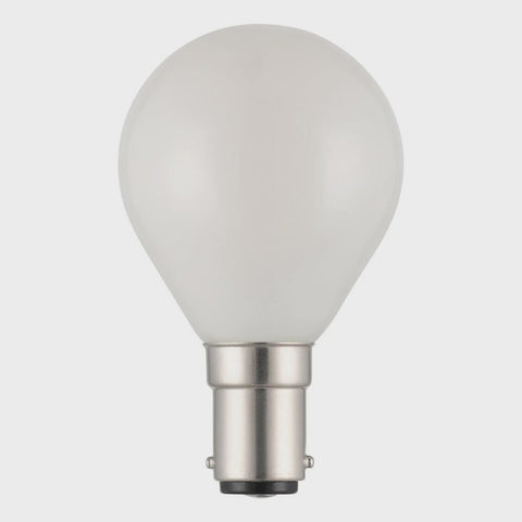 Fancy Round Frost LED 4W B15 Dimmable 5000K - 206467 - ARCK Electrical Wholesale Supplies