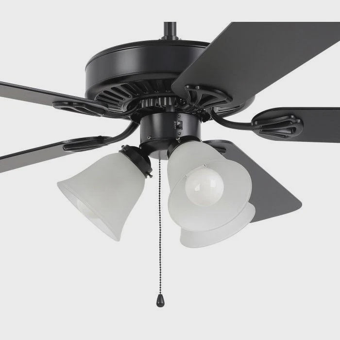 Waikiki Fan LT 3x40W BLK/FR - 20518402 (LIGHT ONLY) - ARCK Electrical Wholesale Supplies