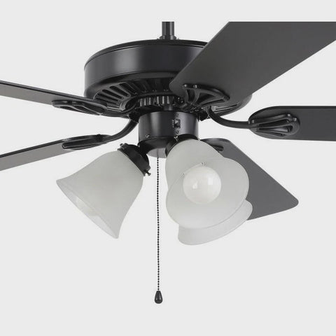 Waikiki Fan LT 3x40W BLK/FR - 20518402 (LIGHT ONLY) - ARCK Electrical Wholesale Supplies