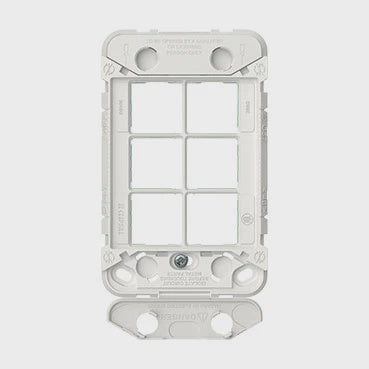 Clipsal Iconic 6 Gang Switch Grid - 3046G - ARCK Electrical Wholesale Supplies