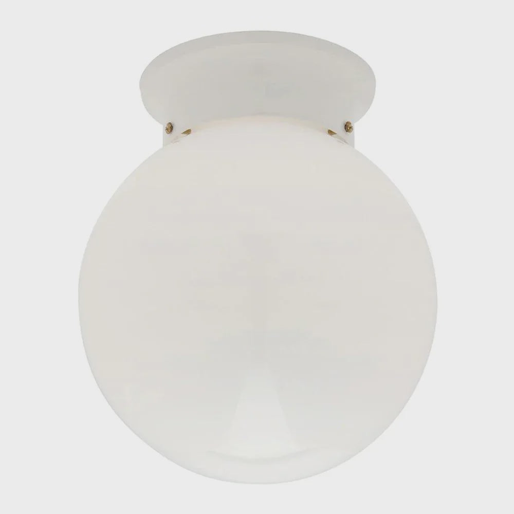 Ball DIY Batten Fix Light W150mm White Metal - MA1806WHITE