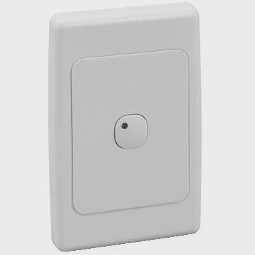 Clipsal Electronic Time Delay Push Button Switch Series 2000 - 2031VETR3-WE - ARCK Electrical Wholesale Supplies