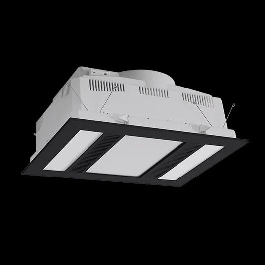 Martec Phoenix 3-in-1 Fan Heater, Light and Exhaust (Black) - MBHP1000M - ARCK Electrical Wholesale Supplies