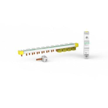 Clipsal MAX9 MAXBAR 1P+N, 12 Modules, 100 A with N Block and Accessories - MX9B112N - ARCK Electrical Wholesale Supplies