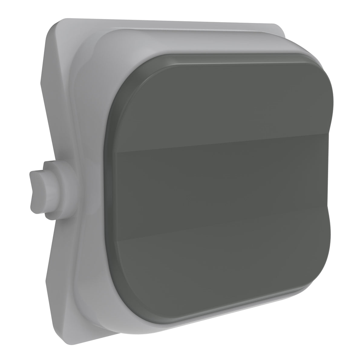 Clipsal Iconic Rocker Toggle 3-Position Blank Ash Grey - 49T-AG - ARCK Electrical Wholesale Supplies