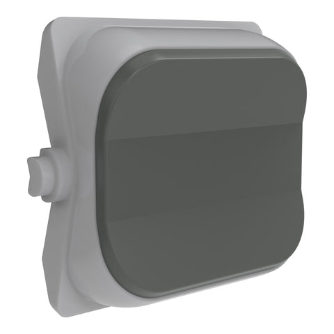 Clipsal Iconic Rocker Toggle 3-Position Blank Ash Grey - 49T-AG - ARCK Electrical Wholesale Supplies