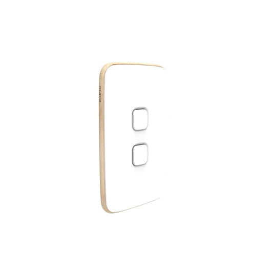 Clipsal Iconic Arctic White Es - E3042C-AW - ARCK Electrical Wholesale Supplies