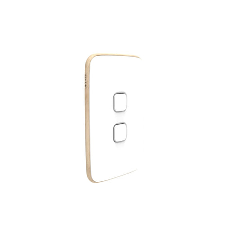 Clipsal Iconic Arctic White Es - E3042C-AW - ARCK Electrical Wholesale Supplies